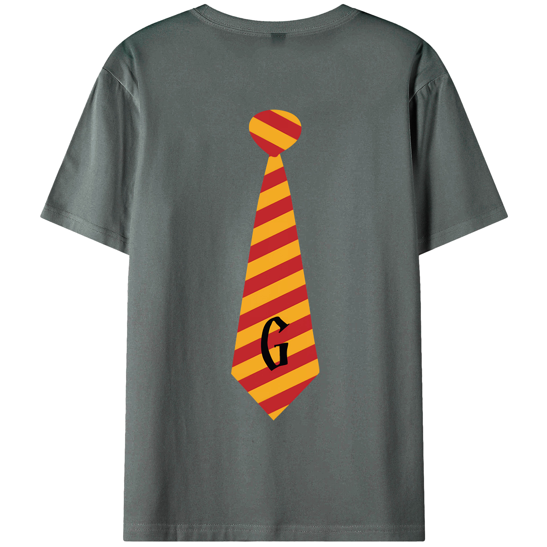 （画像用） Harry Potter ハリー・ポッターシリーズ 綿100％ メンズ半袖Tシャツ（バックプリント） 通気性